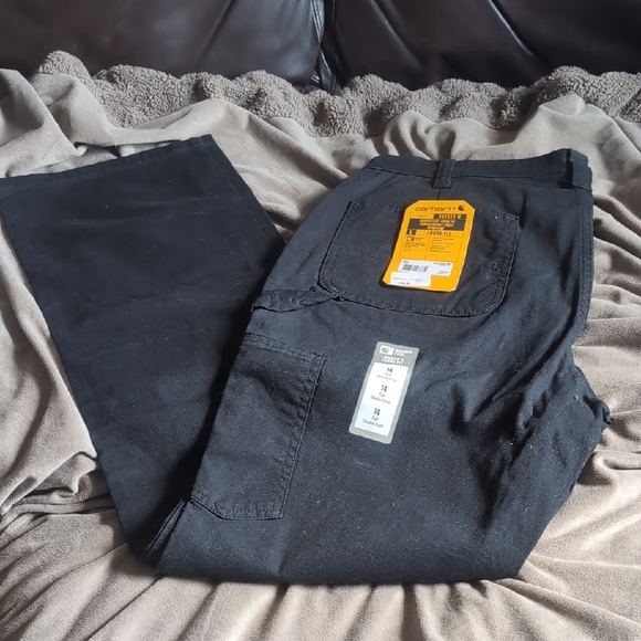 Carhartt Black Work Pants - Picture 1 of 8